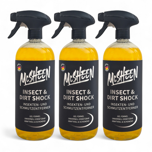 Insect & Dirt Shock - Insekten- und Schmutzentferner 1,0L - 3 Stk.
